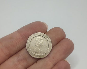 1982年 20ペンス硬貨 イギリス - 希少で歴史的なイギリス通貨