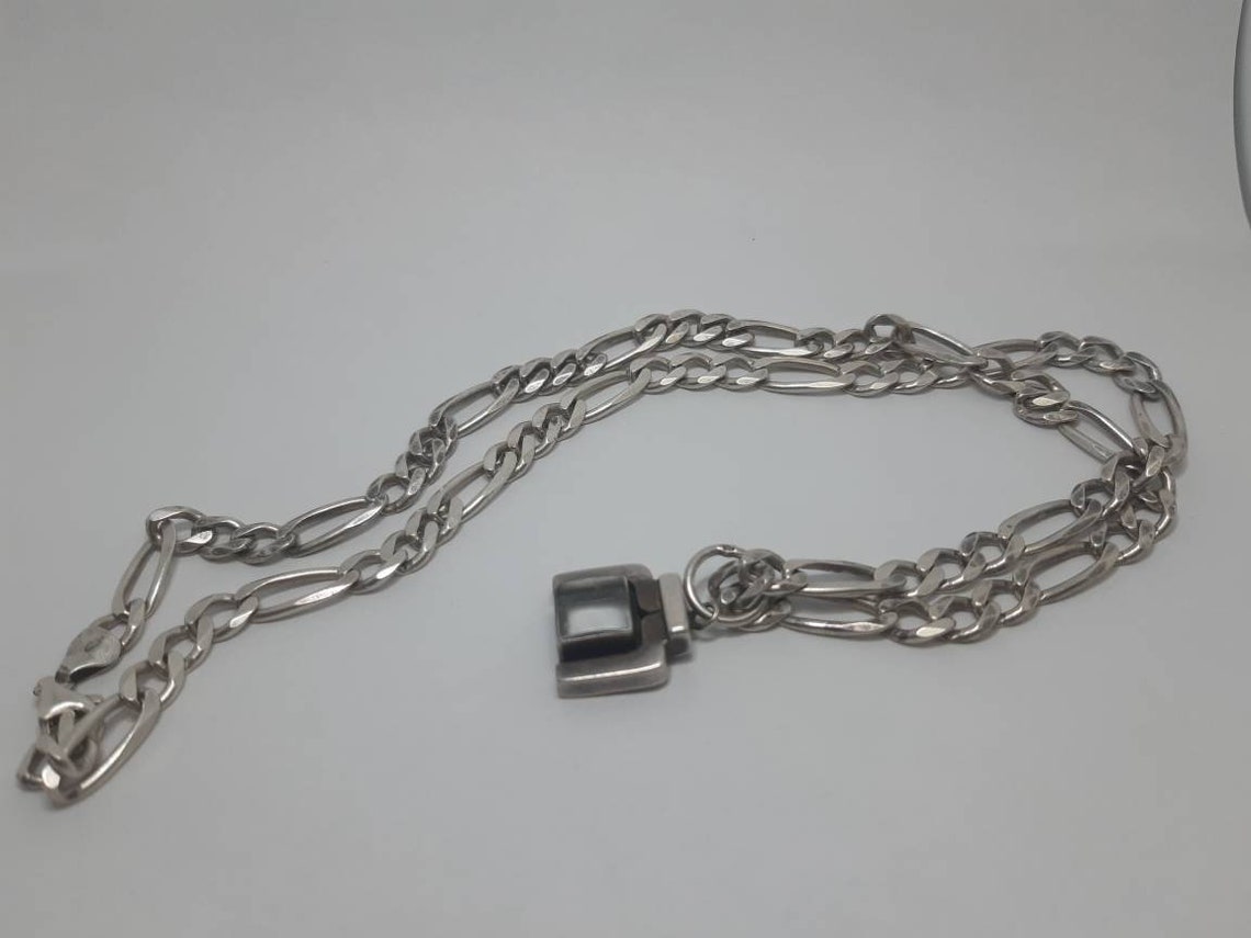 Italian 925 Heavy Silver Chain | Etsy