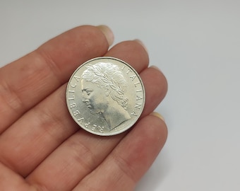 ヴィンテージ イタリア 1957 年 非常に希少な 100 リラ コイン - Etsy 日本