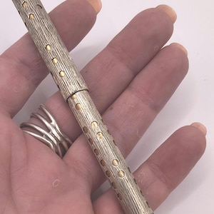 Vintage Italian Sterling Silver Retractable Pen 925 285 VA Ferrari
