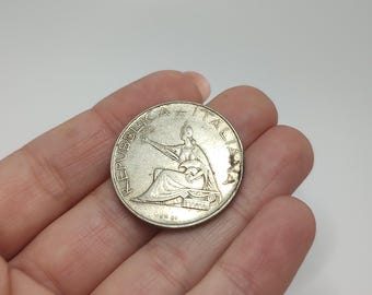 S*y様 1879年イタリア　ウンベルト1世 5リラ銀貨 1879 R 5 リラ イタリア コイン ウンベルト 1 世 銀貨 - Etsy 日本