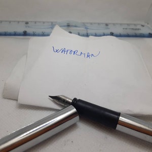 Waterman fountain pen made in France
