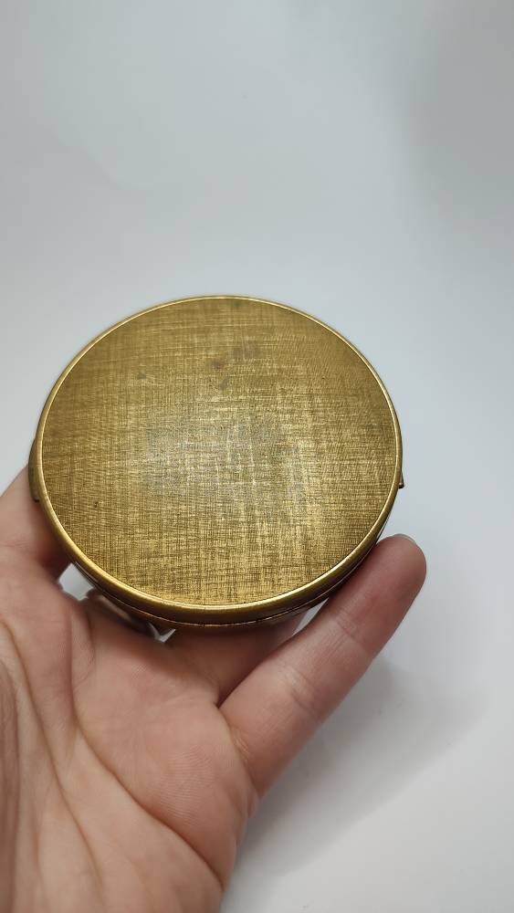 Coty French Compact Powder Case,vintage Compact Powder Box