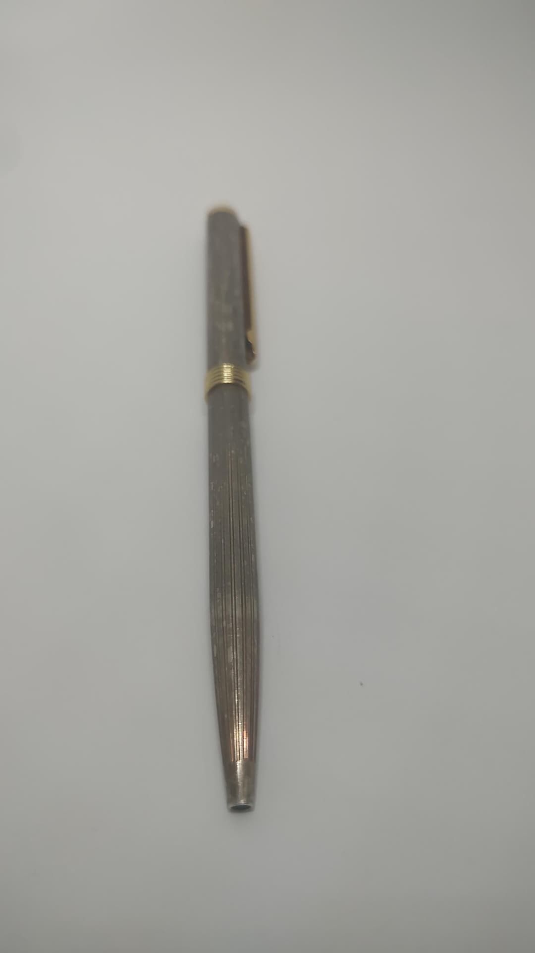 フェラーリ ダ ヴァレーゼ シャープペンシル ツイスト式 925 285VA Vintage Italian Sterling Silver Retractable Pen 925 285 VA Ferrari