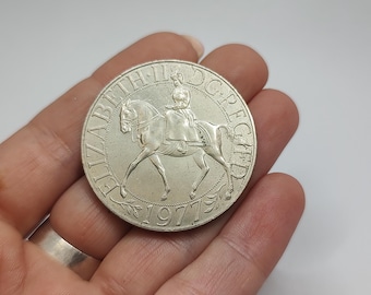 1977年 エリザベス2世 Dg Reg Fd ヴィンテージ ジュビリーコイン