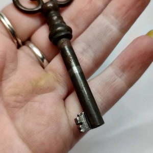 Authentic Old Skeleton Key,antique English Furniture Metal Key - Etsy
