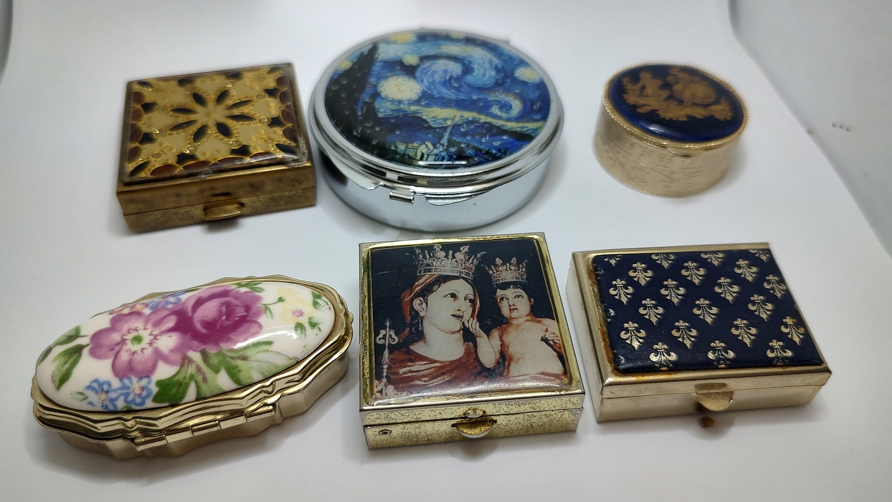 アンティーク雑貨 Vintage London Hallmark 1986 Pill Box アンティーク雑貨 Vintage London Hallmark 1986 Pill Box