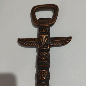 Myan Totem Brass - Bottle Opener - A Boy Named Aaron