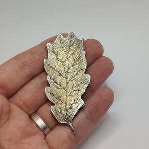 Rare Brandimarte Italian Designer Large 800 silver Bookmark, solid silver leaf Bookmark Brandimarte