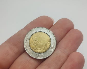 1984年 500リラ イタリアコイン、イタリア貨幣収集品、イタリア共和国