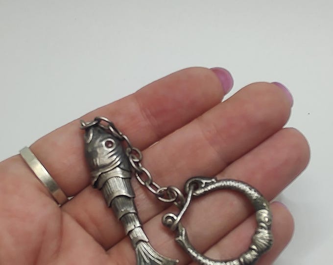 SILVER PLATED FISH FIGURINE main image 0