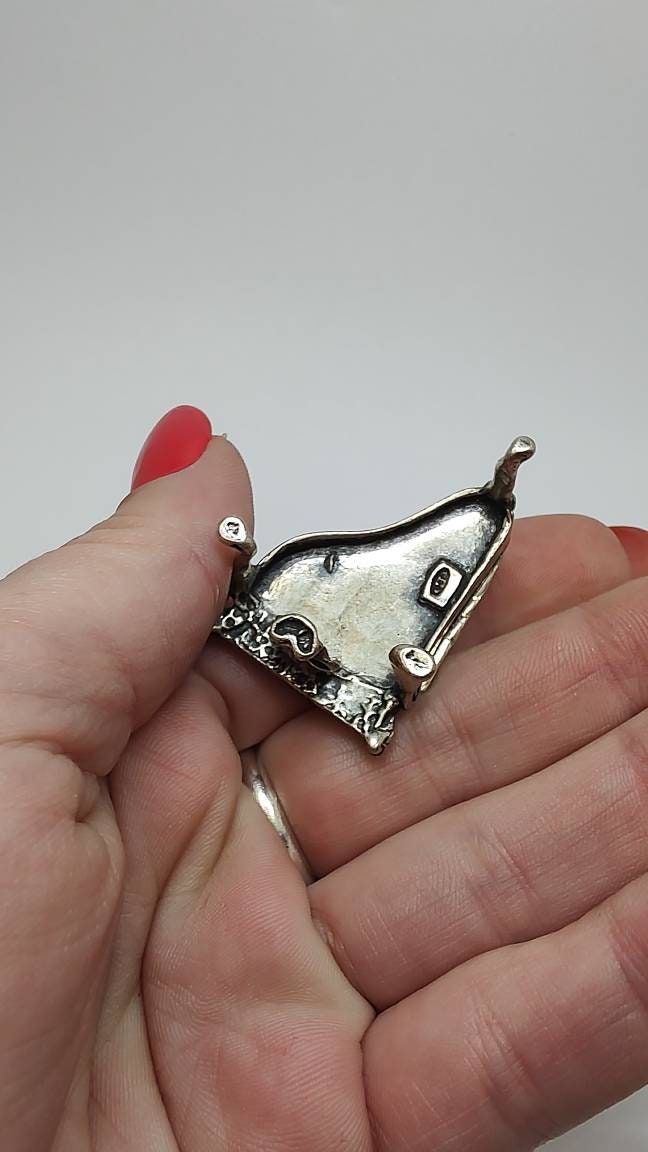 Antique 800 Silver Piano Ornament,800 Silver Piano Ornament