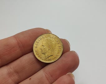 スペイン 5 ペセタ、1975 年 (77、78、79、80)、フアン カルロス 1 世