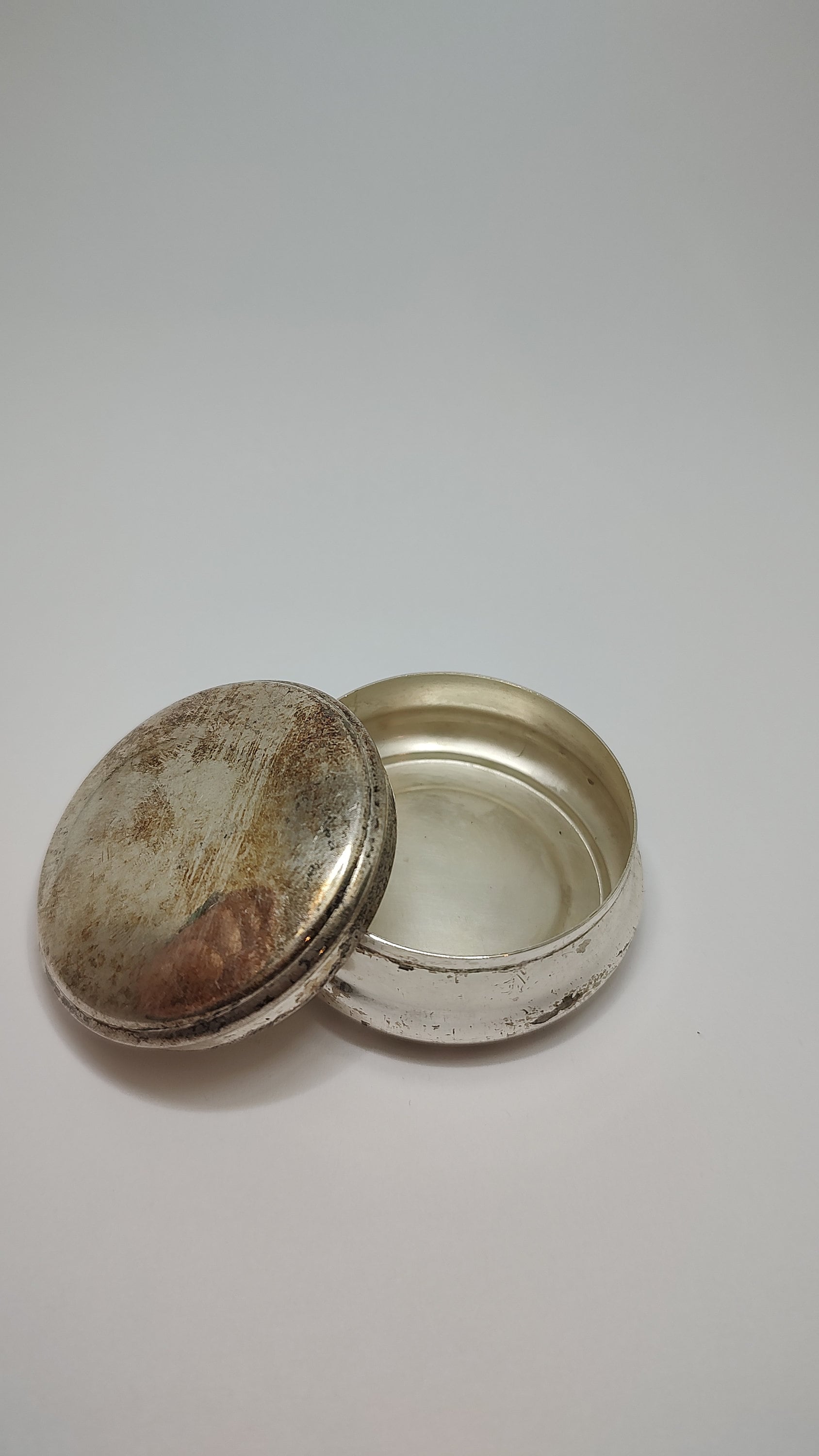 Vintage Signed Olri Silver Plated Trinket Box - Etsy