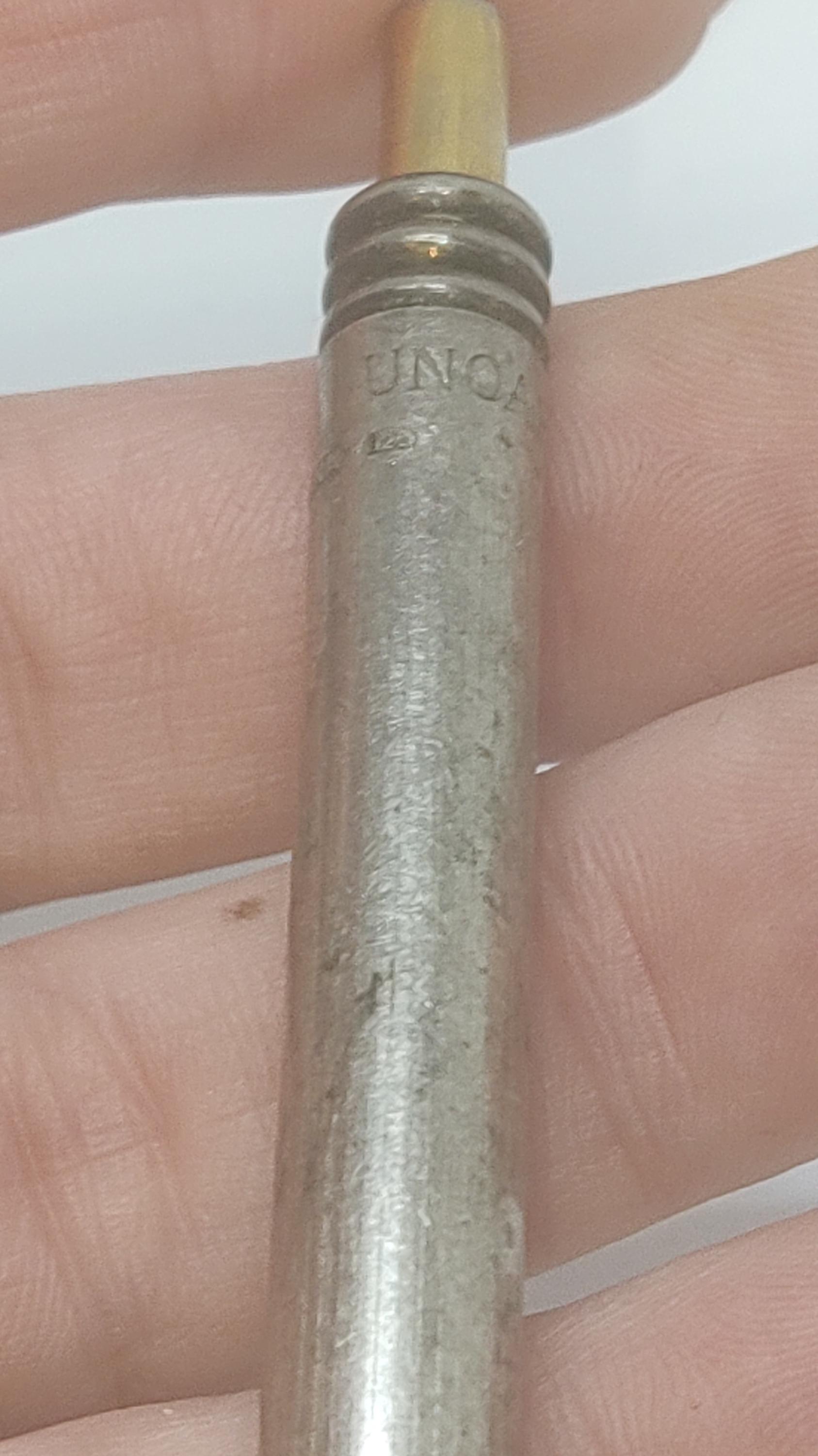 UNOARGENTO ウノアルジェント　ボールペン　シルバー925 Vintage Italian Sterling Silver Pen Unoargento 925 – Mechanical