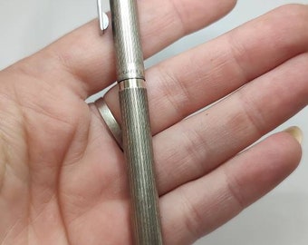 Vintage Sheaffer Usa Sterling Silver Retracting Pen - Etsy Vintage Sheaffer Usa Sterling Silver Retracting Pen - Etsy