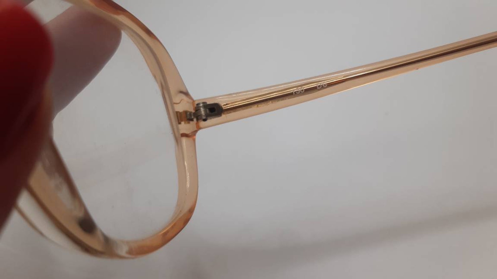 Lunettes Vintage Menrad 1119 - Monture Acétate Brun Ovale - Neuf Sans étiquette - Taille 50-33-140