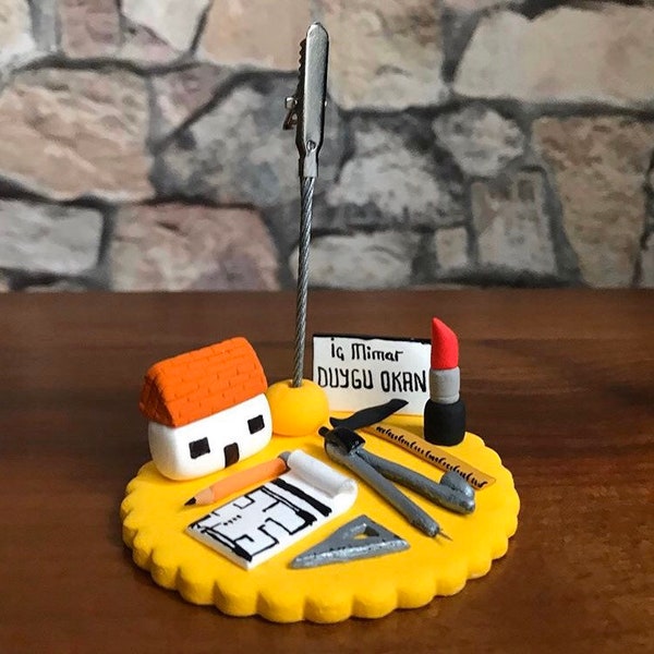 Regalo de arquitecto, Regalo para arquitecto, Soporte de nota de arquitecto, Regalo de graduado personalizado, Regalo de arquitecto personalizado, Regalo de graduación de arquitecto