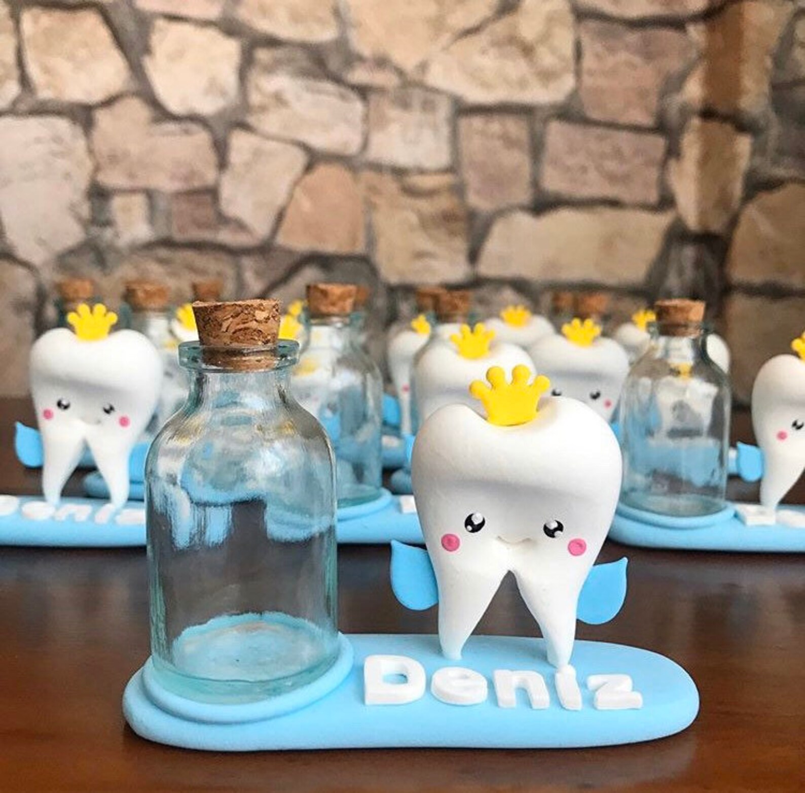 First tooth favors Customized Tooth Jar Tooth Fairy Jar Etsy