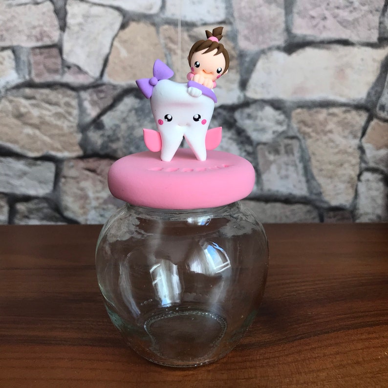 Tooth Fairy Jar Personalized Tooth Jar Baby Tooth Storage Etsy