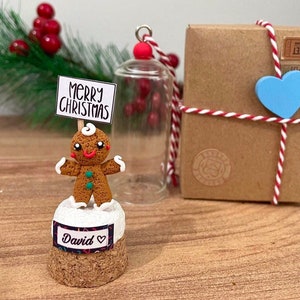 Gingerbread Man Ornament, Gingerman Christmas Ornament, Cute Gingerman gift, Gingerbread Holiday gift, Christmas Ornament 2021