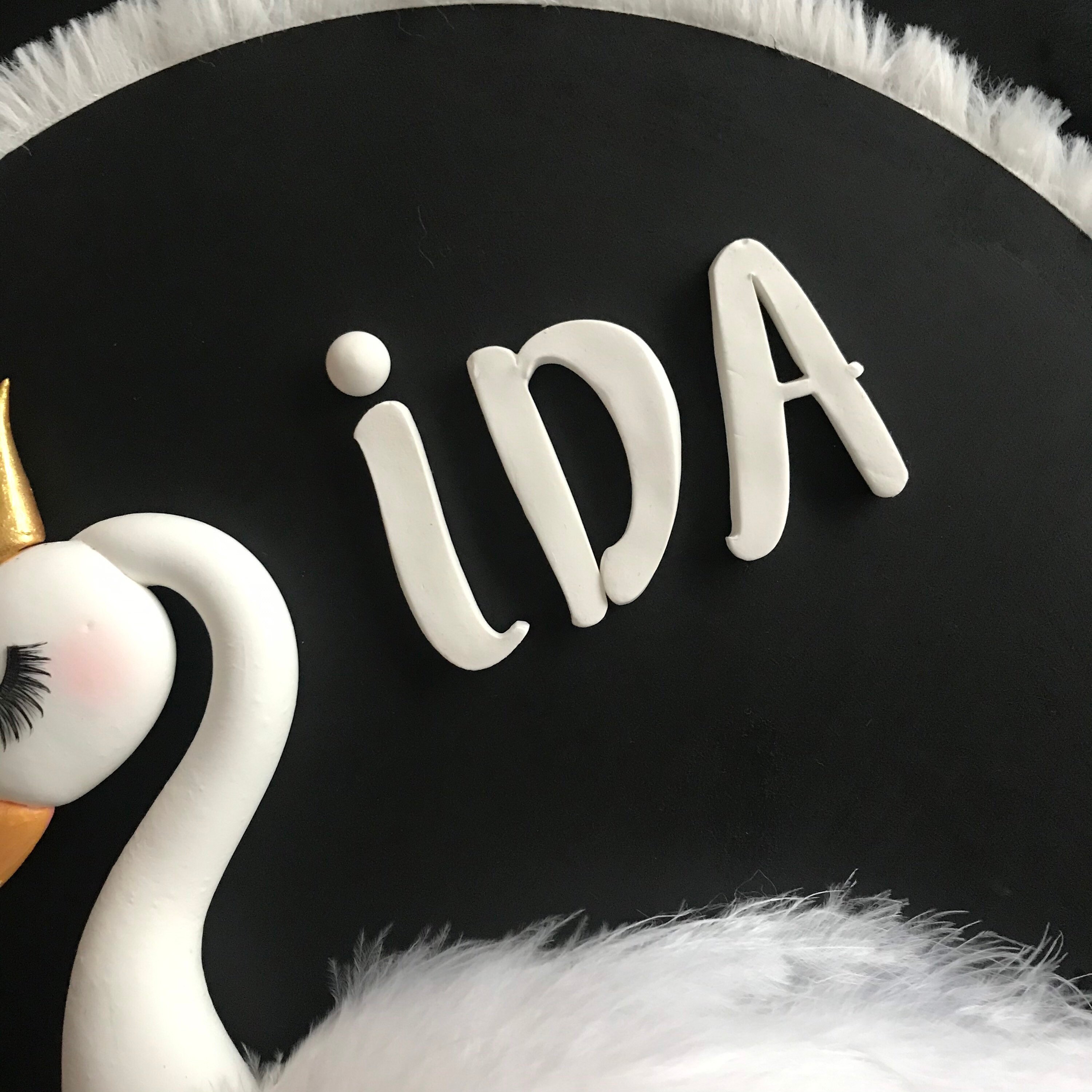 Swan Wall Decor Swan Nursery Wall Decor Baby Room Wall Etsy