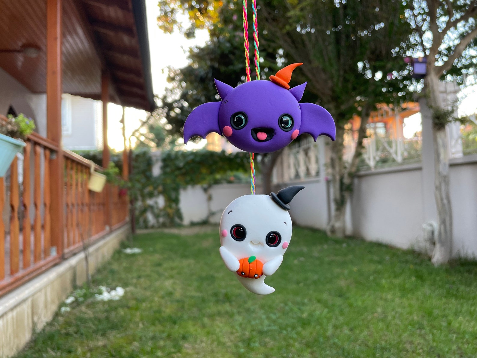 Halloween Car Accessories Halloween Car Ornament Car Mirror Etsy