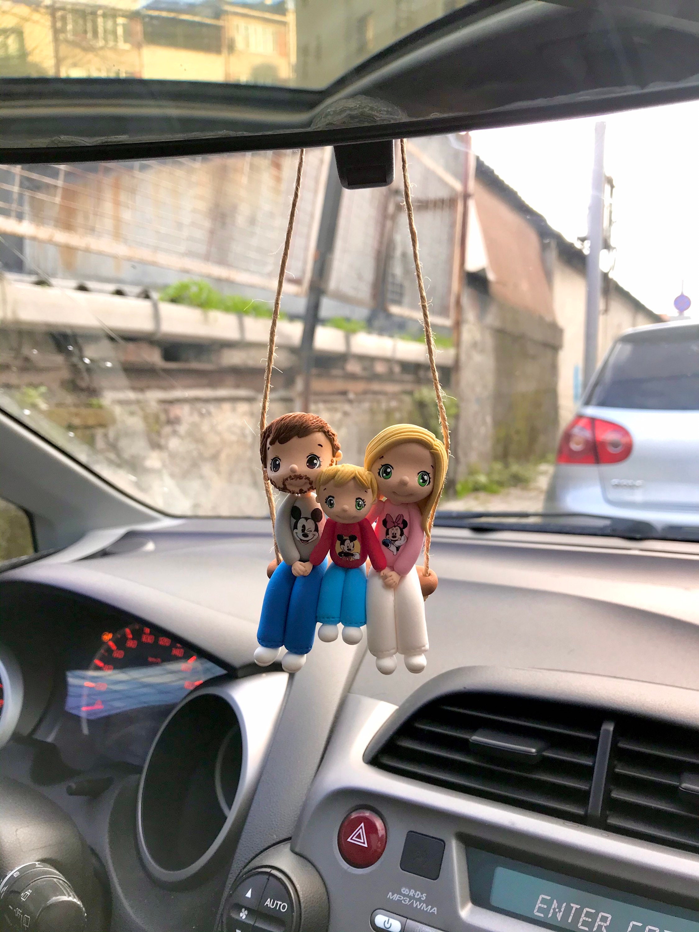 Rearview mirror charm Personalized car hanging Rearview Etsy