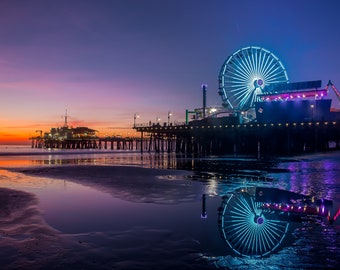 Santa Monica Photo, Sunset Photography, Los Angeles Photo