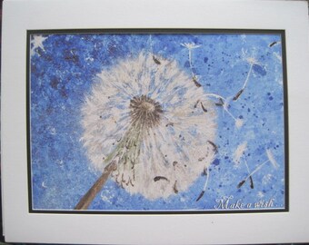 Impression originale... Édition Make A Wish @ Ltd par l'artiste britannique Lori Rogers. Licence professionnelle (spécialisé) Art créatif. Dimensions hors catalogue 35 cm x 28 cm