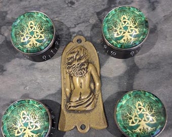 Guitarra Custom Limited Editions: Perillas de control y cubiertas de alma personalizadas - TLM - Una edición limitada personalizada