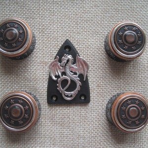 Gitarren-Custom Ltd Edition Bedienknöpfe & Truss Abdeckungen Custom..Ltd Edition