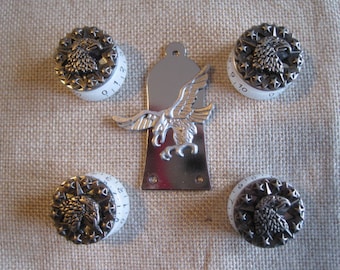 Guitar Speed Control Knobs - Truss Covers Custom a Ltd Edition. Custom - The Eagles Set  .. A Custom Ltd Edition