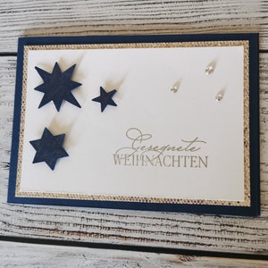 Grußkarte "Gesegnete Weihnachten"
