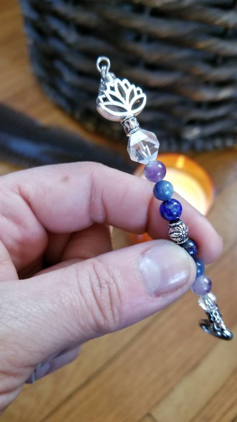 Calm Anxiety Intention Bead Stick Etsy
