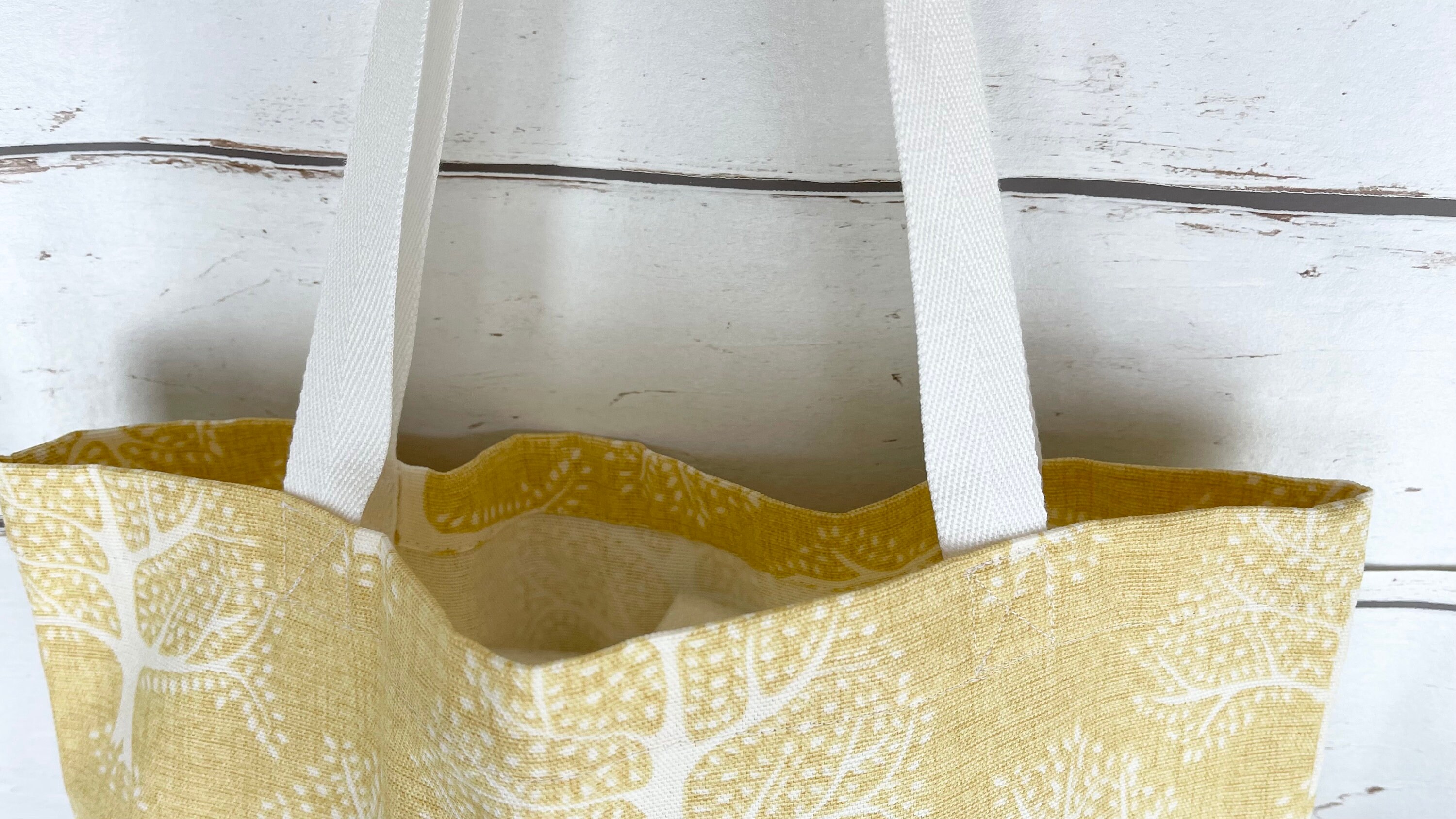 Easy Everyday Tote Bag PDF Sewing Pattern, Beginner DIY Canvas Bag ...