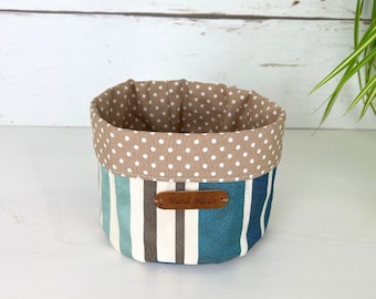 Round storage basket pdf pattern. Instant download, diy, project bag, organization, sewing pattern, fabric basket, diy toy box, storage