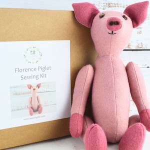 Needle Felting Kit, Pig. Make Your Own Mini Piglet With This Craft Kit for  Adults 