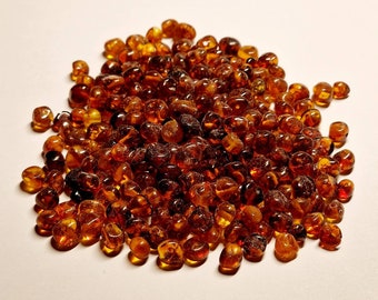 Natural baltic amber  Cognoc Beads 4.5 - 6mm 500 pcs #339