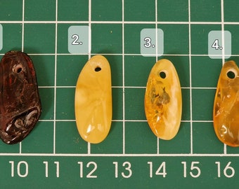 Genuine baltic amber stones / pendants #Pendants77