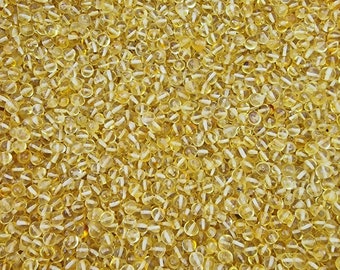 70-560pcs Baltic Amber Loose/  Natural Baltic Amber / Amber beads/ beads 4.5-6mm / Lemon #321