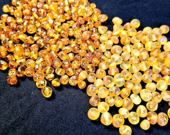 70-560pcs Baltic Amber Loose Natural Baltic Amber Beads Raw/Honey #0185