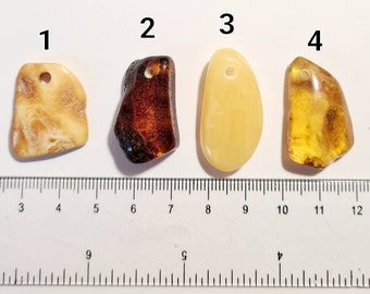 Genuine baltic amber stones / pendants #Pendants14