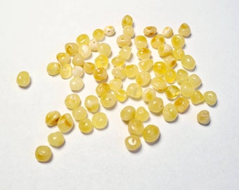 170pcs Amber beads