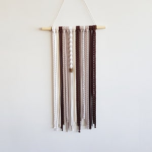 Wandbehang, Wanddekoration, Makramee-Wandbehang, Stoff-Wandkunst, Wanddekor, Wohndekor, Boho-Dekor, Einweihungsparty, Hochzeitsgeschenk
