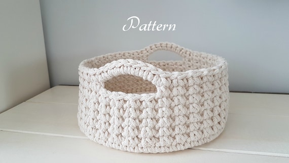 Chunky Crochet Basket - Free Pattern