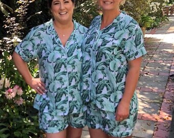 Palm leaf Pyjama set