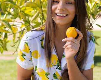 Lemon Pyjama set