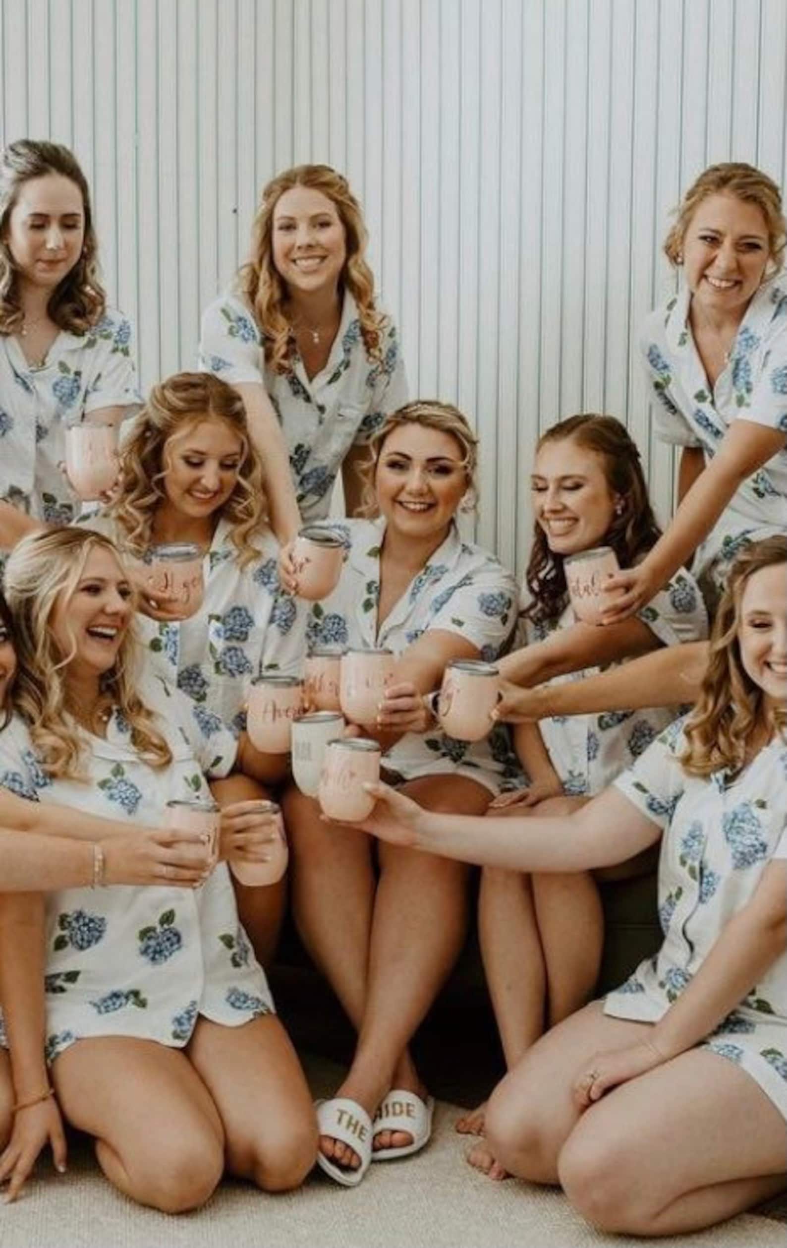 Hydrangea Pajamas - Pink