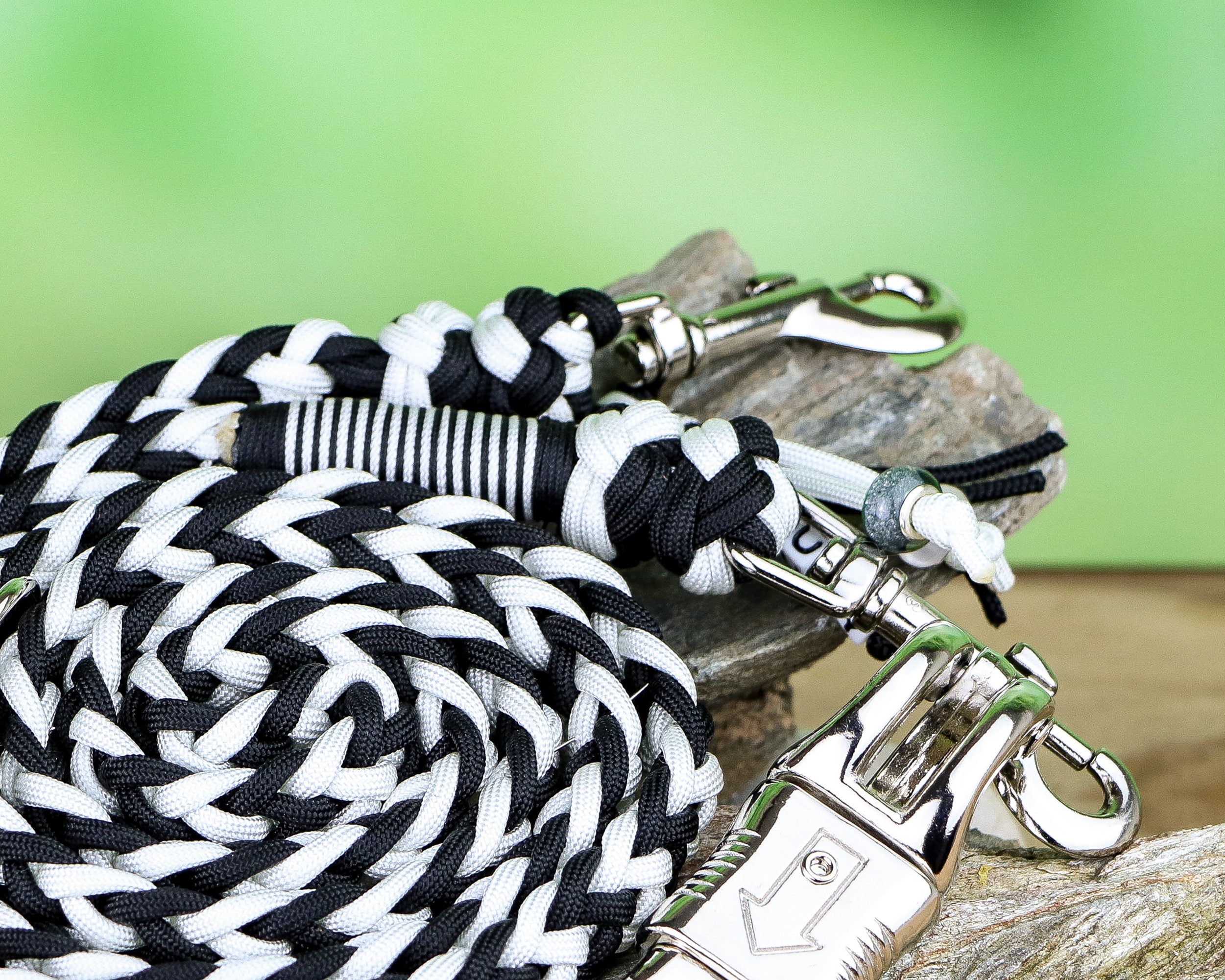 Braided Custom Paracord Horse Lead Rope,with Panic Hook or Carabiner ...